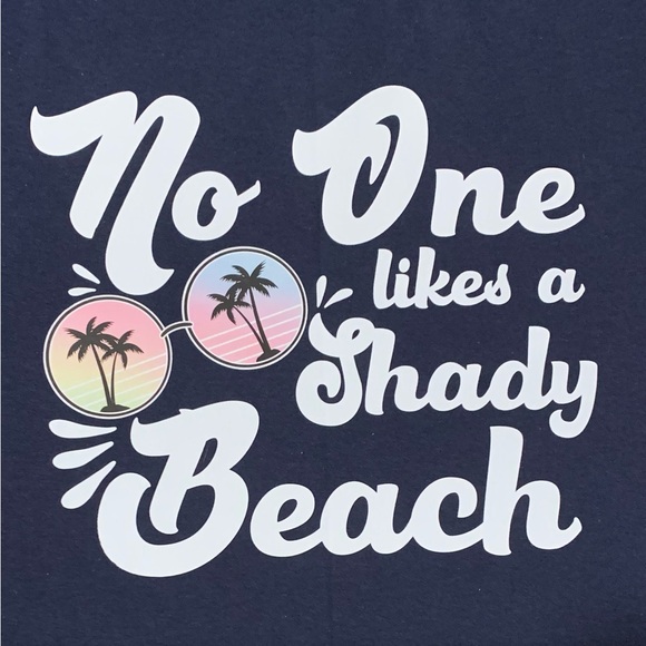 Hand Crafted Other - Shady Beach Tshirt NWT